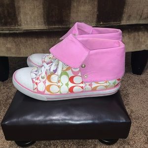Women's Coach "Bonney" High-Top Sneaker (Size 9.0)